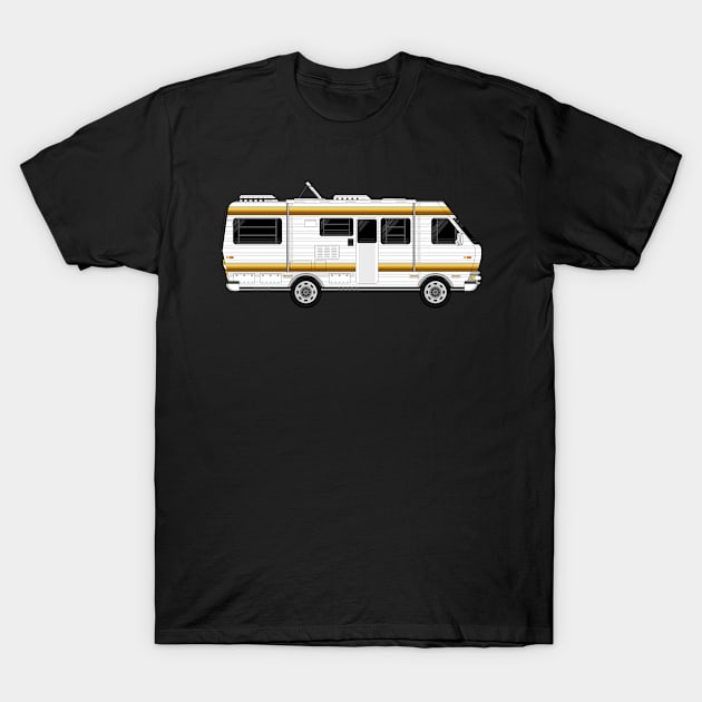 Cartoon Breaking Bad RV T-Shirt by markmurphycreative